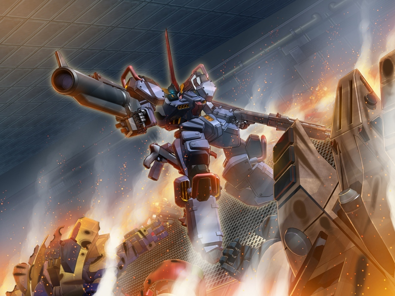 Can’t go wrong with a mecha opening.